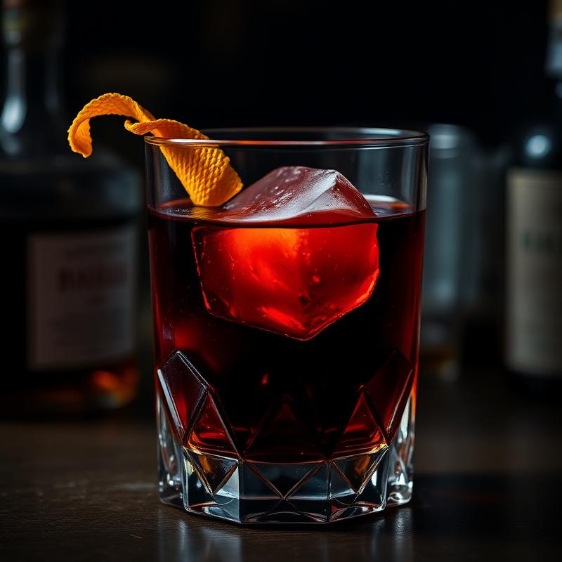 Burnt Beet Old Fashioned